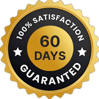 Clear Gaze 100% satisfaction 60 day guarantee seal