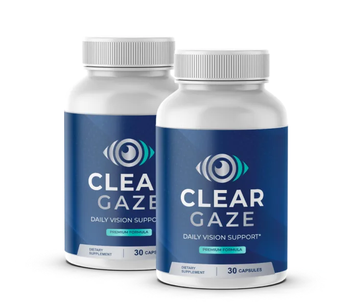 Clear Gaze dietary supplement bottles